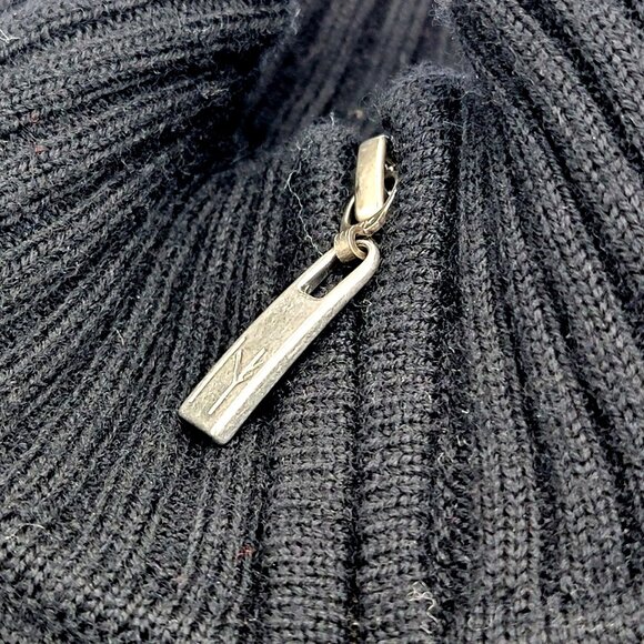 Neve Women's Nordic Wool Blend Full-Zip Sweater Jacket L Black Red Gray Pattern - Picture 10 of 16